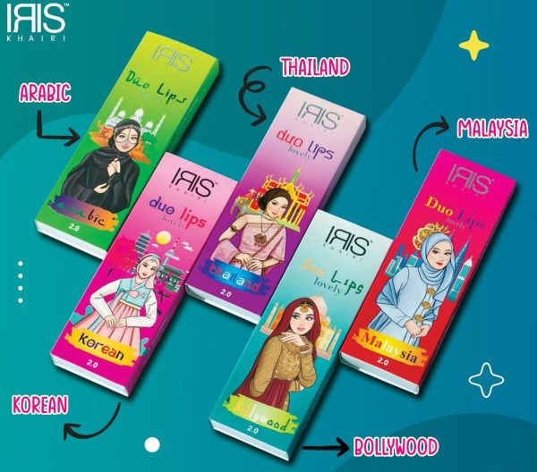SET Duo Lips Iris Khairi